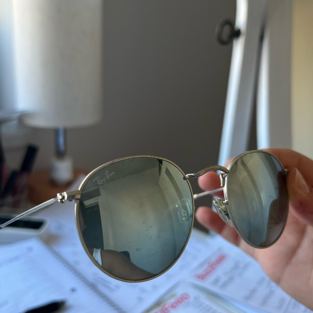 Ray bans round flash lenses - Picture 3 of 8